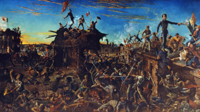 The Battle of the Alamo