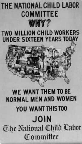 The National Child Labor Committee was founded