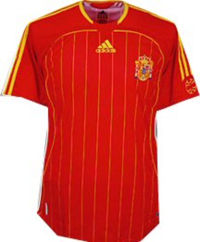 Spain's football kit