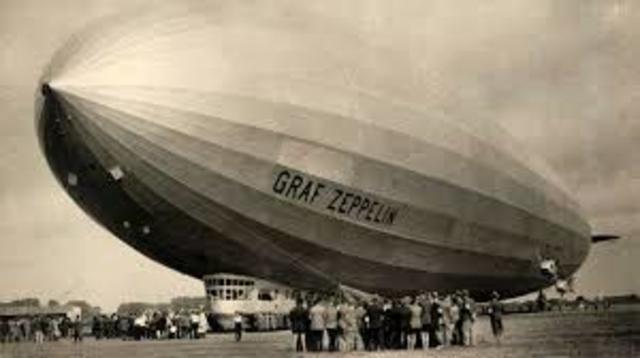 First Zeppelin Raid in WW1