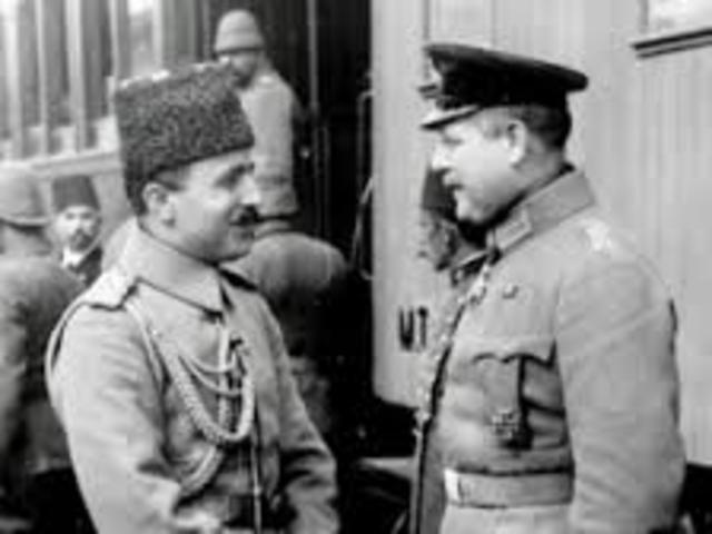 Turkey Enters the War on Germany's Side