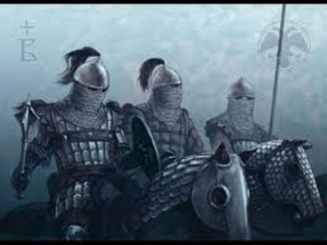 The first loss in battle.