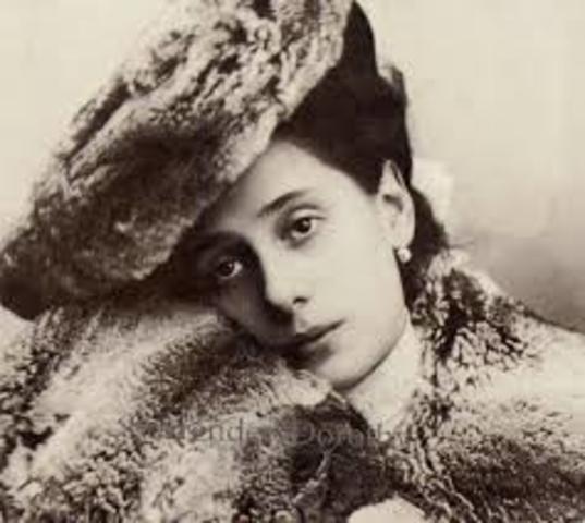 Entered the Imperial Ballet Academy