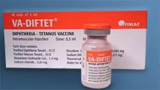 VACUNA CONTRA LA DIFTERIA Y EL TETANOS