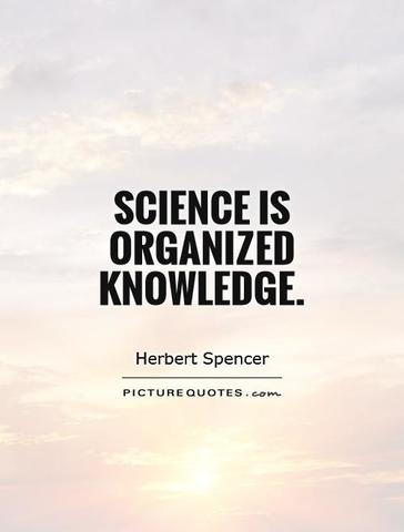Herbert Spencer, true science