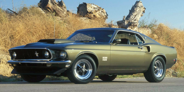 1969 Ford Mustang Boss 429 releases.