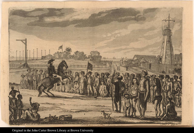 Nat Turner led six men to the first action of the rebellion