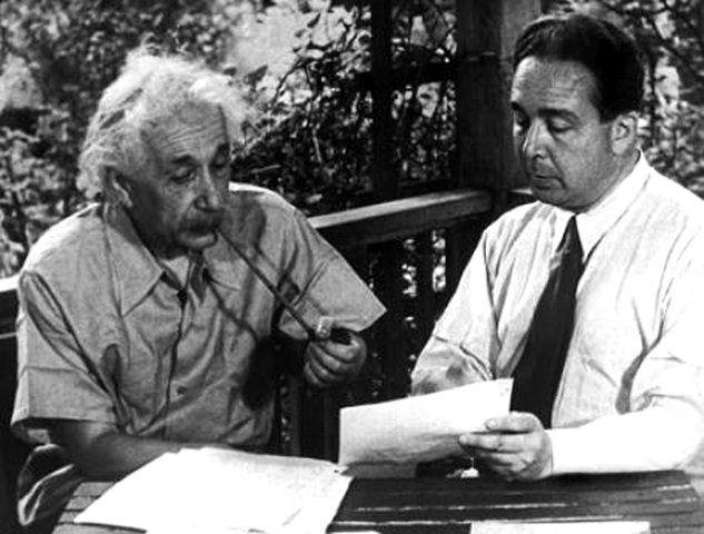 Einstein Urges Atomic Bomb Development