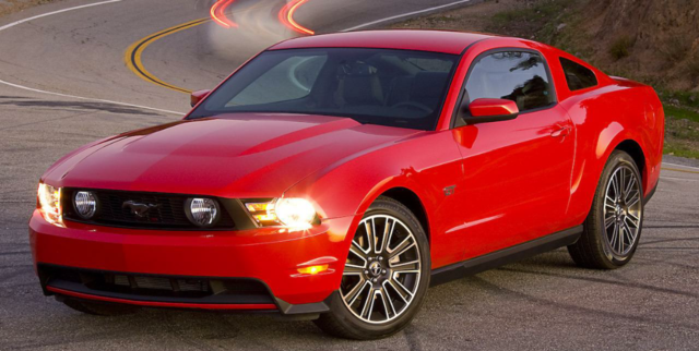 The Mustang gets angry.