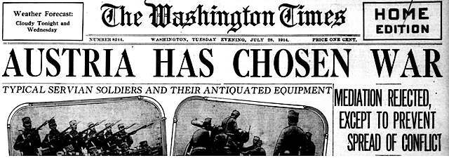 Austria-Hungary Declares War on Serbia