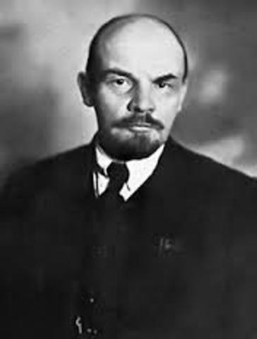 Vladimir Lenin seizes power in Russia