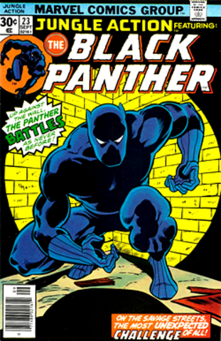 Black Panther makes his debut