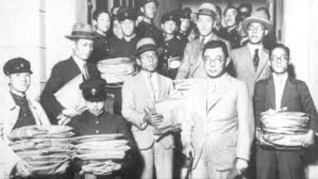 Japan withdraws from the League of Nations