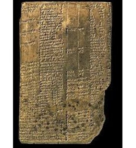 Era De Las Tablillas De Arcilla