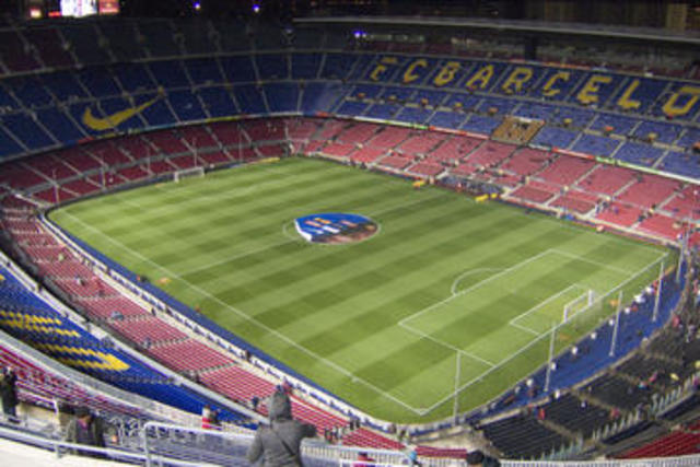 Barcelona stadium debut