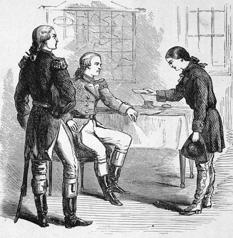 Jackson enlists in Revolutionary Army