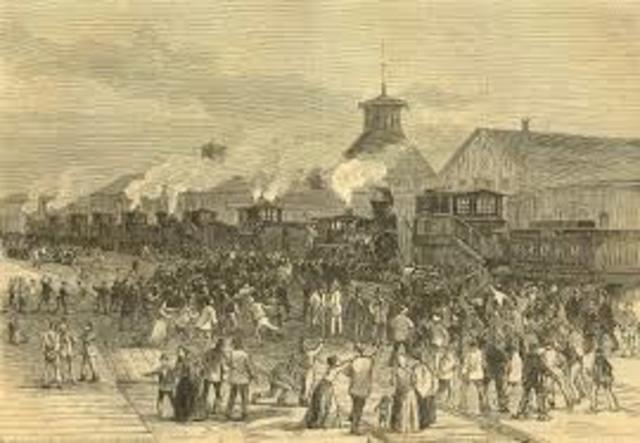 B + O railroad strike