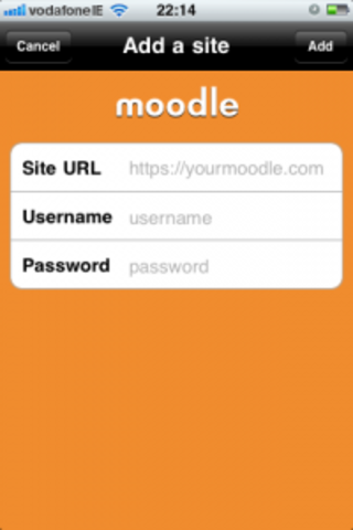 Moodle en app store