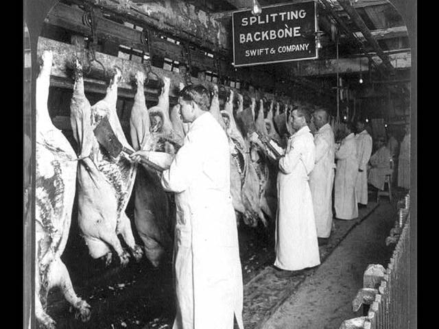 Meat packing