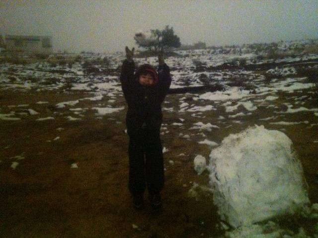 Por fin conocí la nieve