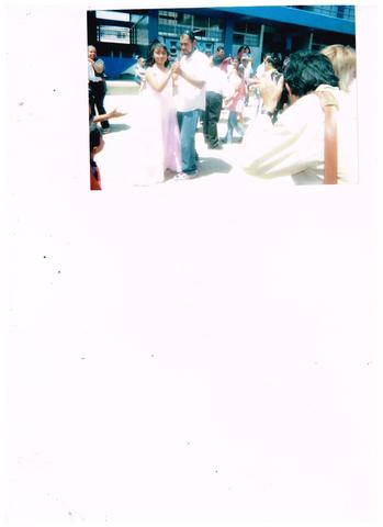 Baile de graduaión de la primaria