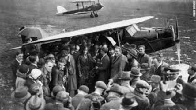 Amelia Earhart First solo flight