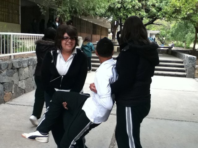 Desncanso entre clases.