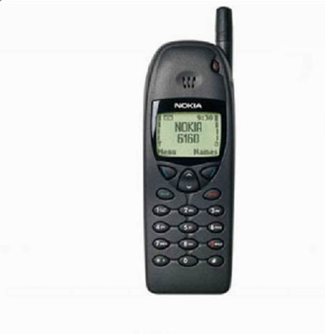 Quinto celular de la historia Nokia 6160
