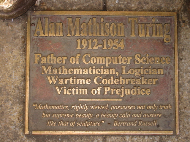 Alan Turing dies