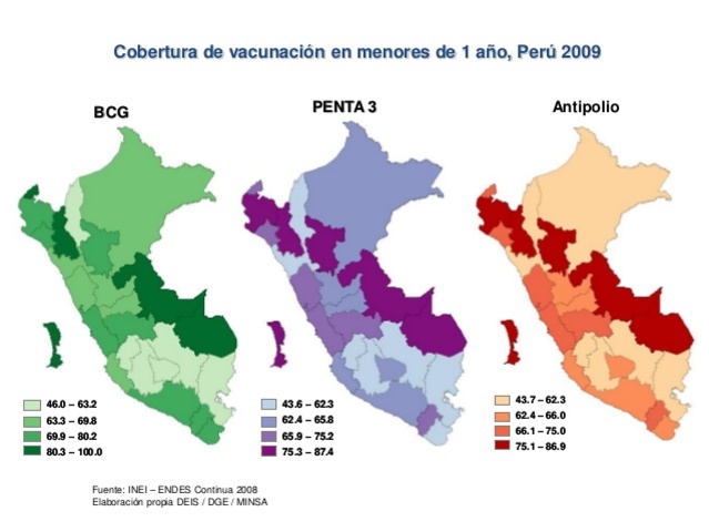 EL PAI / ESNI  EN EL PERU. INICIOS DE LA DECADA DE  1990