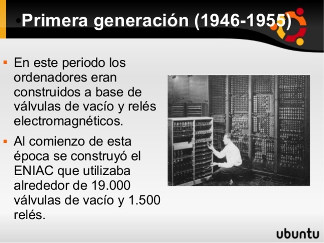 PRIMERA GENERACION 1946 - 1955
