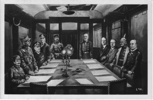 Francia firma el armisticio