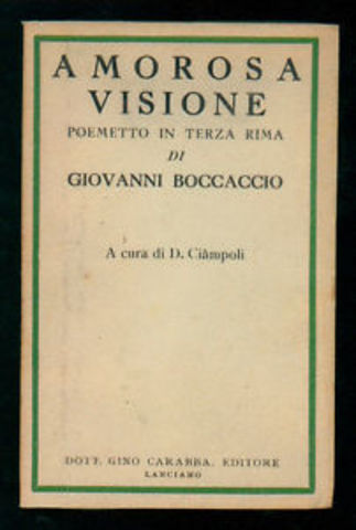 Scrive Amorosa visione