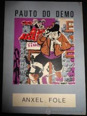 Producese unha peza teatral.