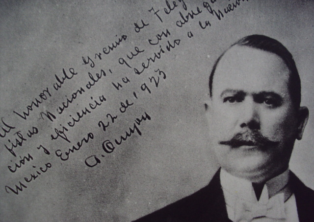 Obregon ministro de guerra