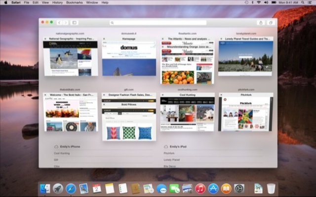 OS X 10.10  “Yosemite”