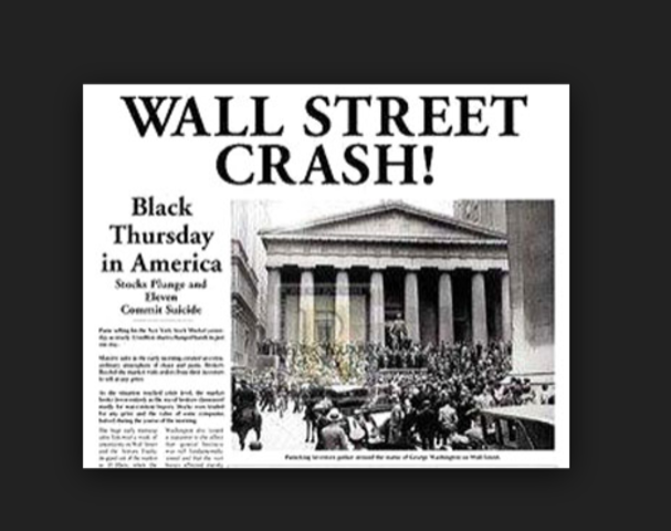 Stock Market Crash:Black Thursday