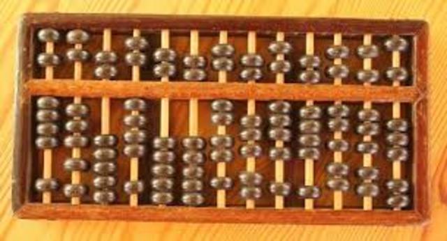 Pasos para usar el ábaco (3000 A.C)