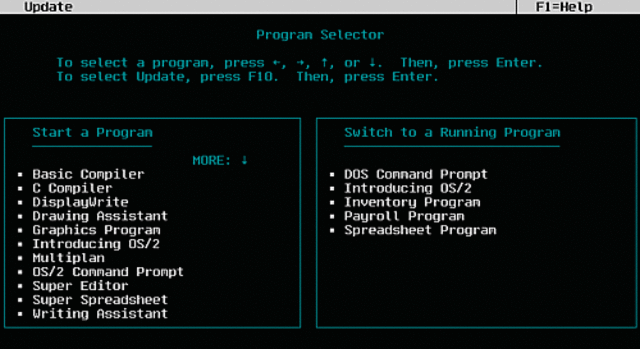 Microsoft created a new operating system for IMB PC called OS/2.