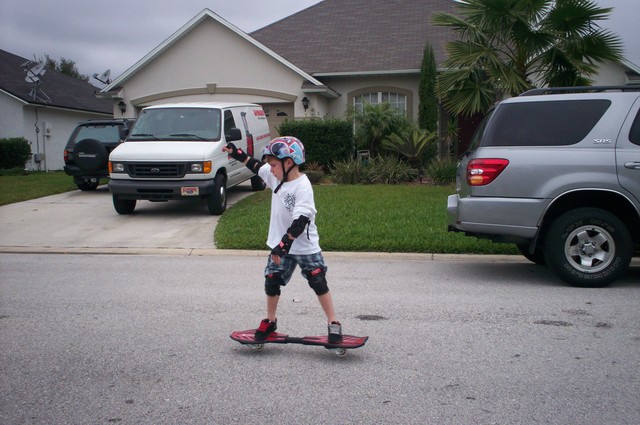 I upgraded to my first Ripstick skateboard