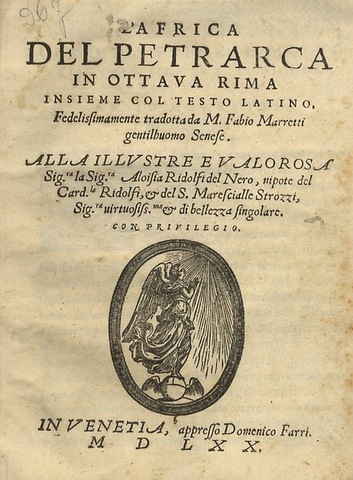opera in latino di Petrarca:Africa