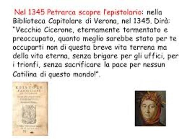 opera in latino di Petrarca:Epistole