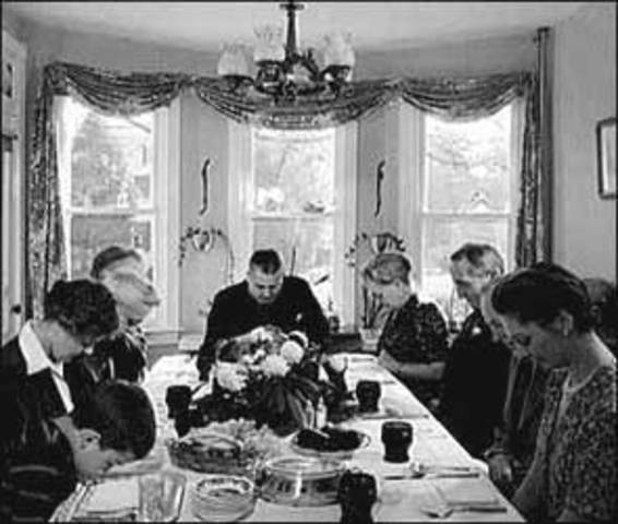 Fix-date for Thanksgiving