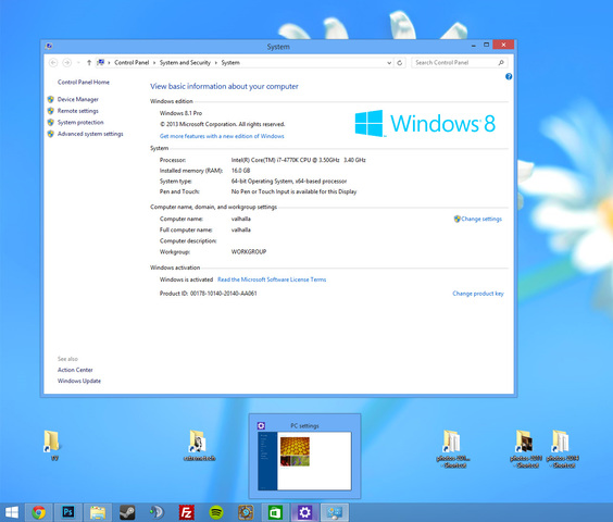 Windows 8.1 "actual"