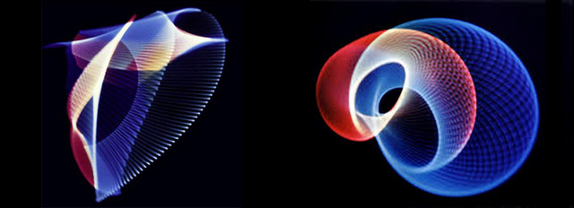 Creación de los oscilones o abstracciones electrónicas