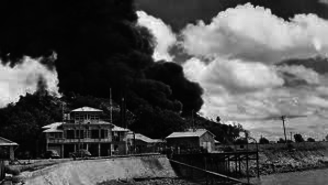 Japnaese 1st fleet conducts a surprise attack on Allied Ships at Broome and Darwin