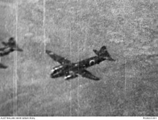Japanese first air fleet conducts a suprise attack on allied ships at Darwin and Broome