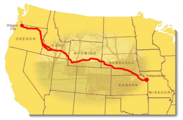 US / Oregon Trail founded