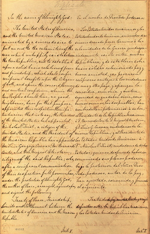 Treaty of Guadalupe Hidalgo