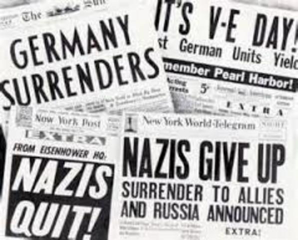 World War 2 Ends in Europe